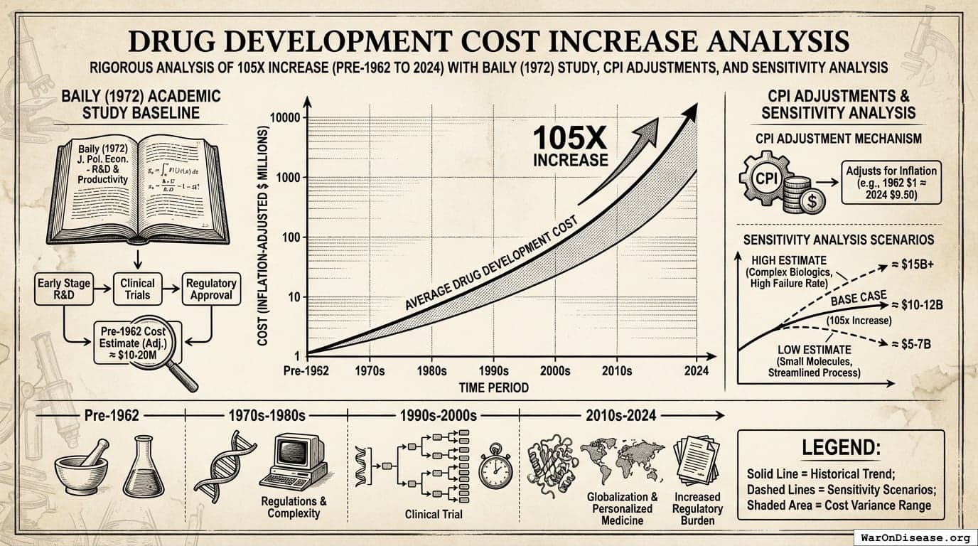 DRUG DEVELOPMENT COST INCREASE ANALYSIS